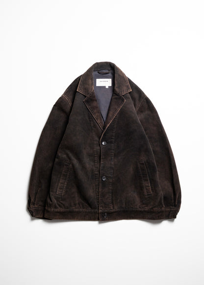 [ANACHRONORM] CORDUROY LAPEL JACKET