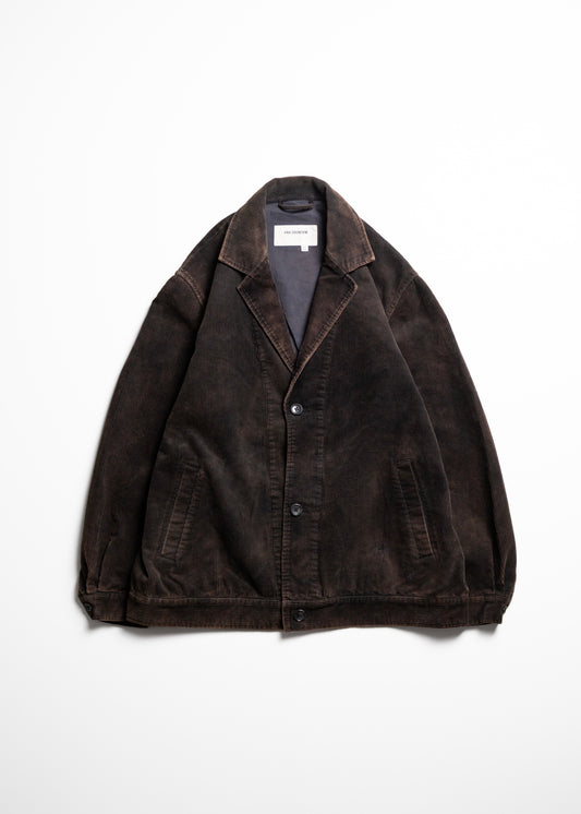 [ANACHRONORM] CORDUROY LAPEL JACKET