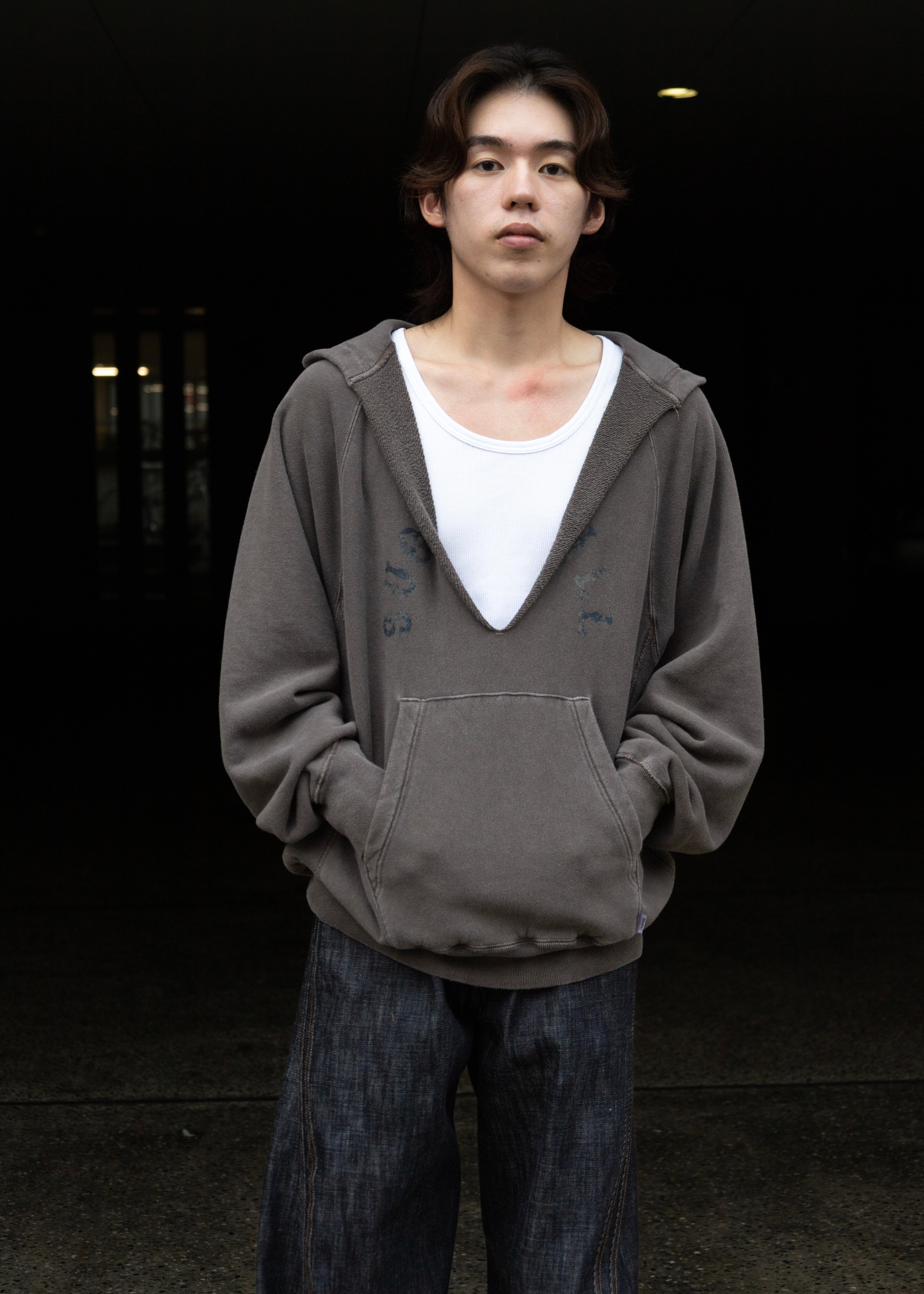 SUGARHILL（シュガーヒル）RIPPED HOODIE – process