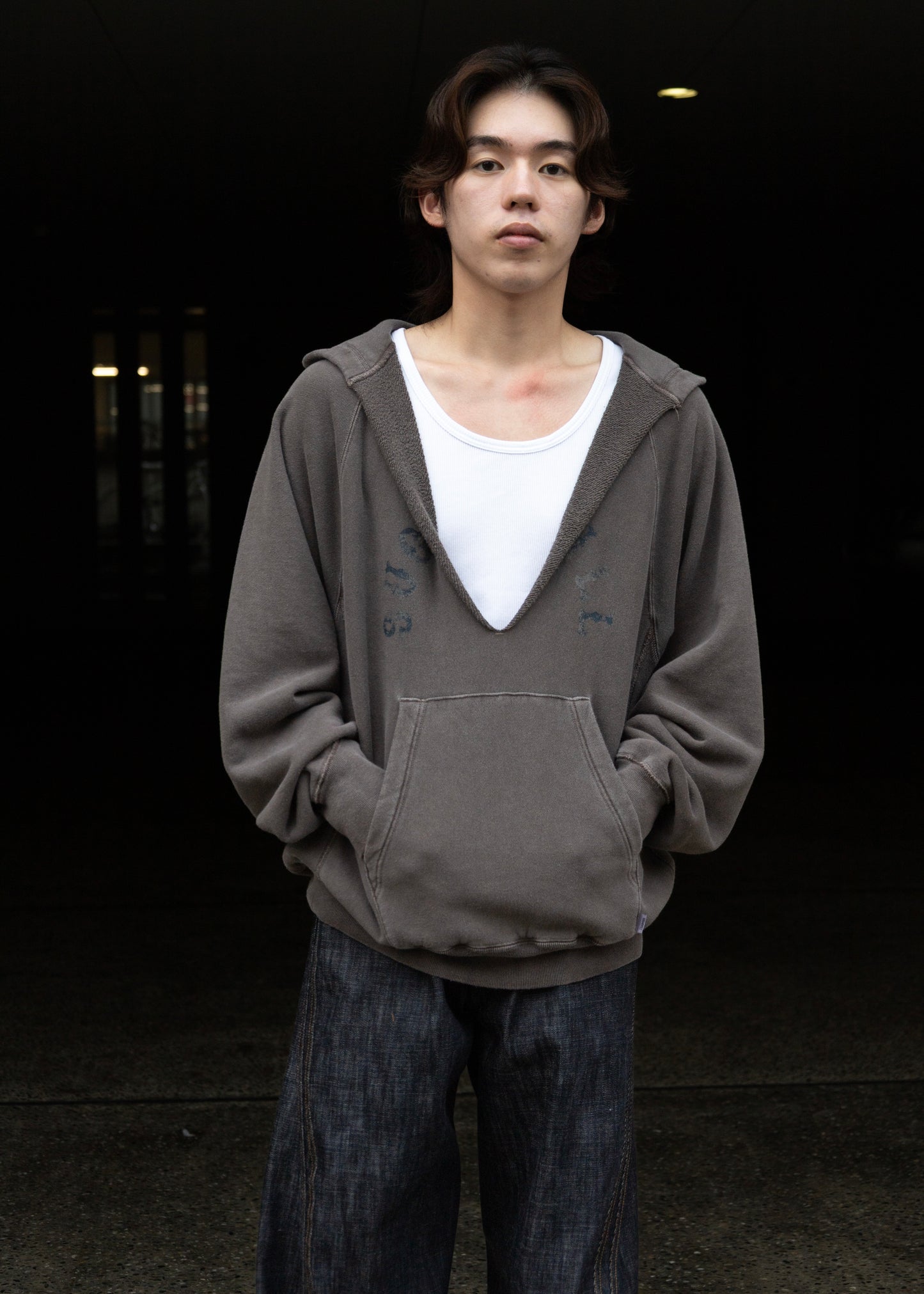 [SUGARHILL] RIPPED HOODIE