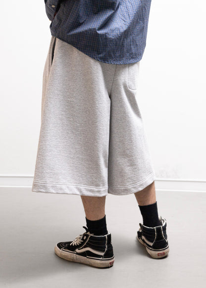 [ROTOL] Double Tuck Hakama Sweat Shorts