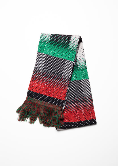 [bal original] JACQUARD KNIT SOCCER SCARF