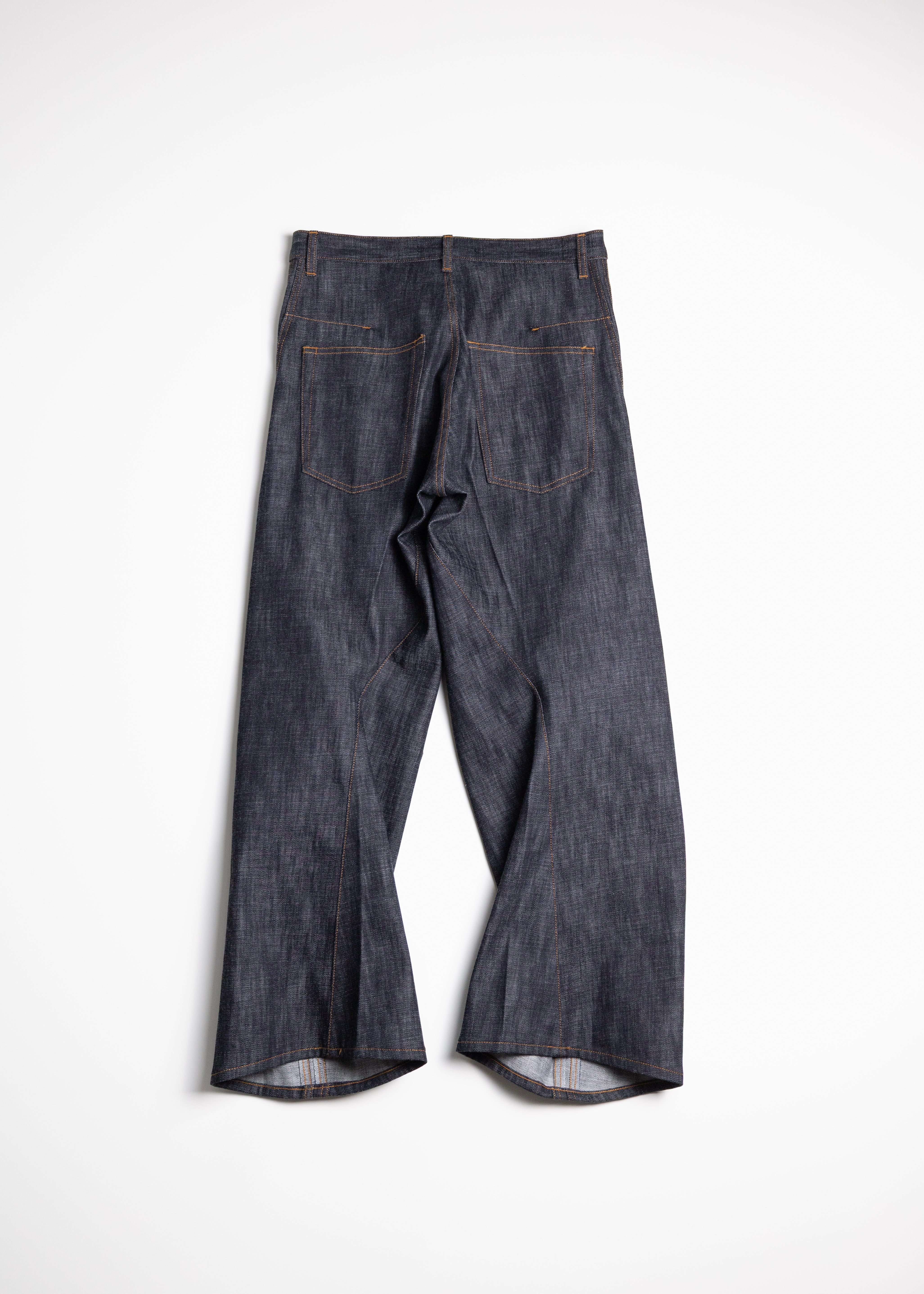 NVRFRGT 3D TWISTED WIDE LEG JEANS サイズ1 NVRFRGT - 【残りわずか】3D Twisted Wide Leg Jeans | ACRMTSM