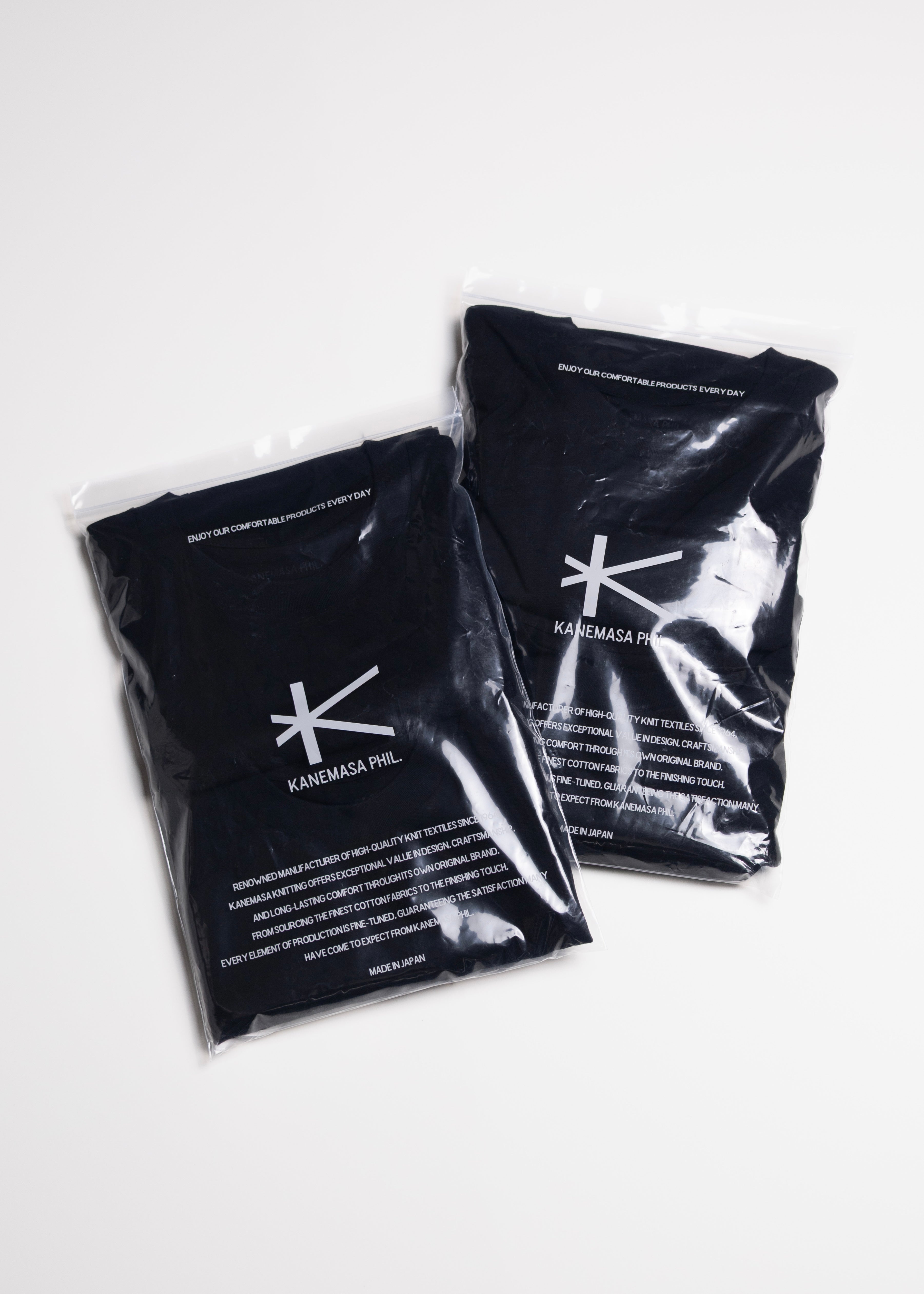 KANEMASA PHIL.（カネマサフィル）36G High Twist Pack Tee – process
