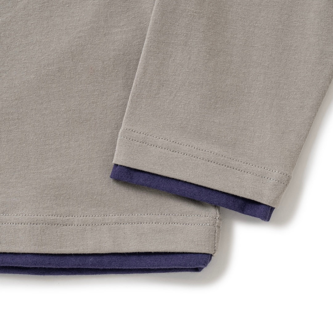 [SOL soonerorlater] FAKE-LAYERED L/S TEE