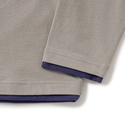 [SOL soonerorlater] FAKE-LAYERED L/S TEE