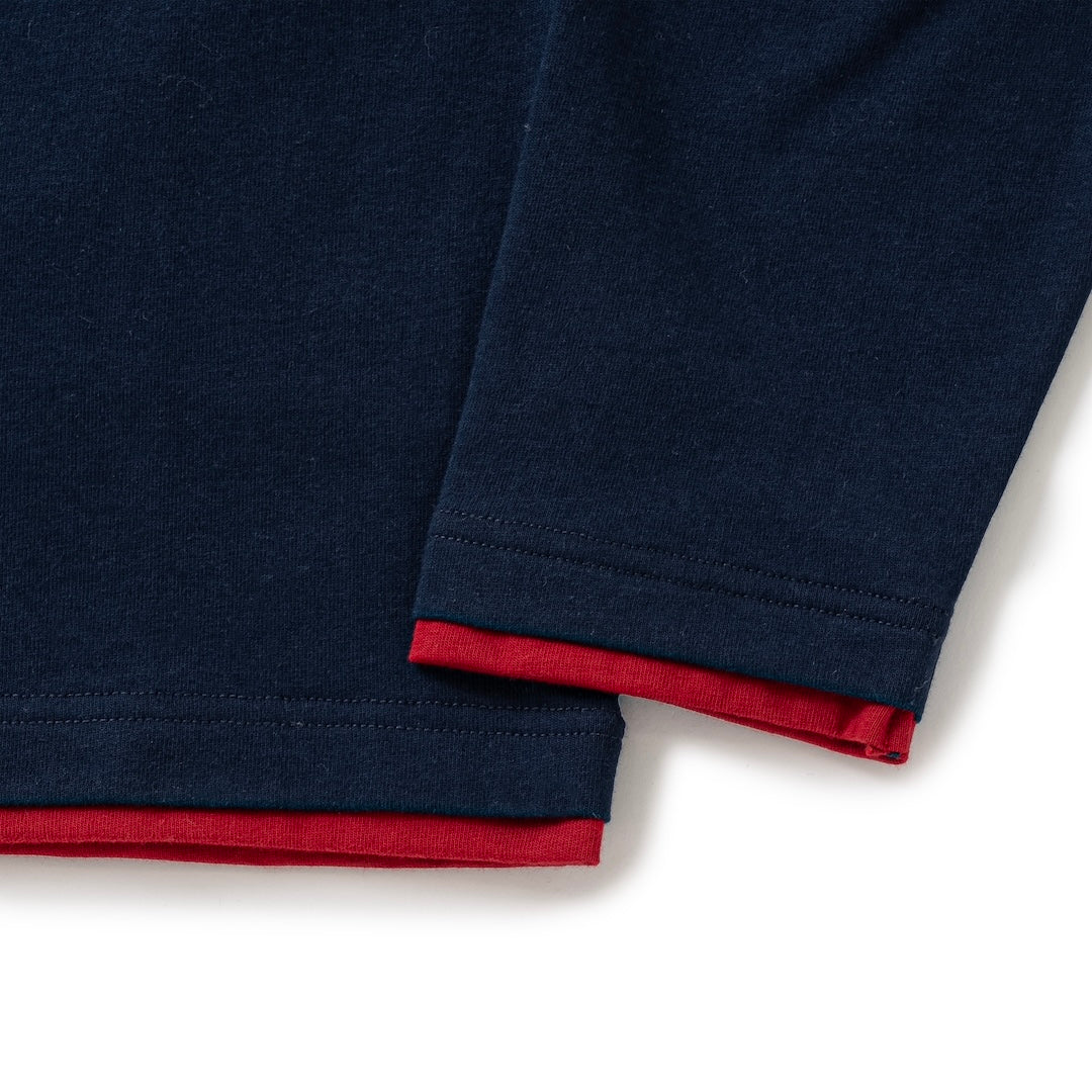 [SOL soonerorlater] FAKE-LAYERED L/S TEE