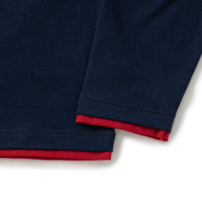 [SOL soonerorlater] FAKE-LAYERED L/S TEE