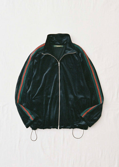 [The DUFFER N NEPHEWS] TRACK JACKET VELOURS