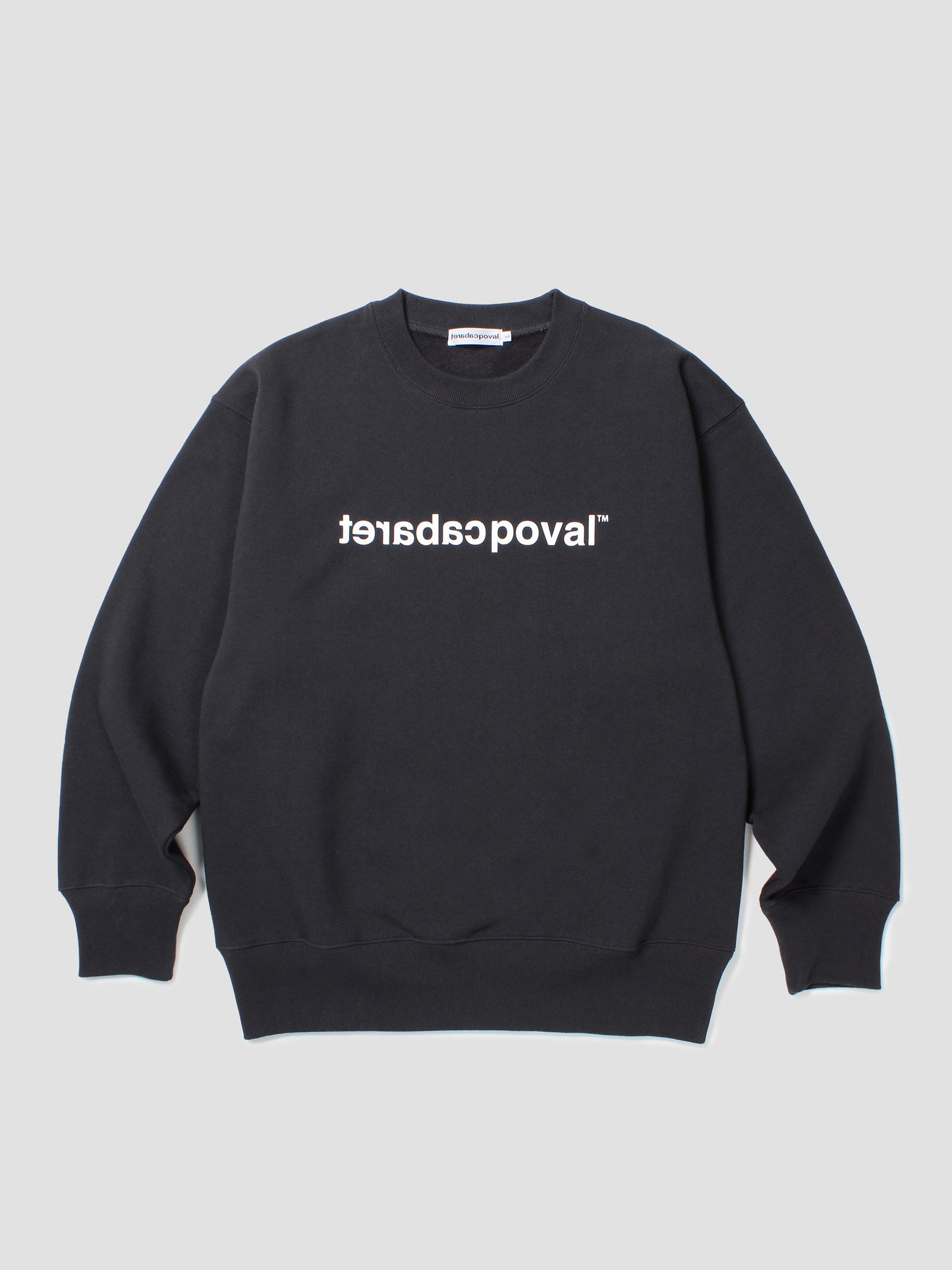 [CABARET POVAL] Original Logo Crewneck