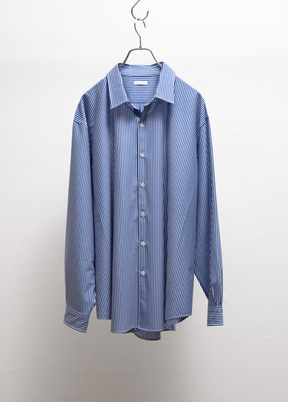 [KANEMASA PHIL.] 46G Stripe Atmosphere Shirt