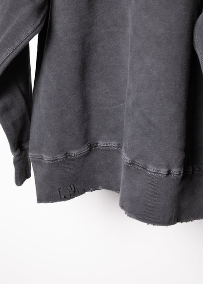 [JIEDA] DAMAGE PIGMENT SWEAT CREW