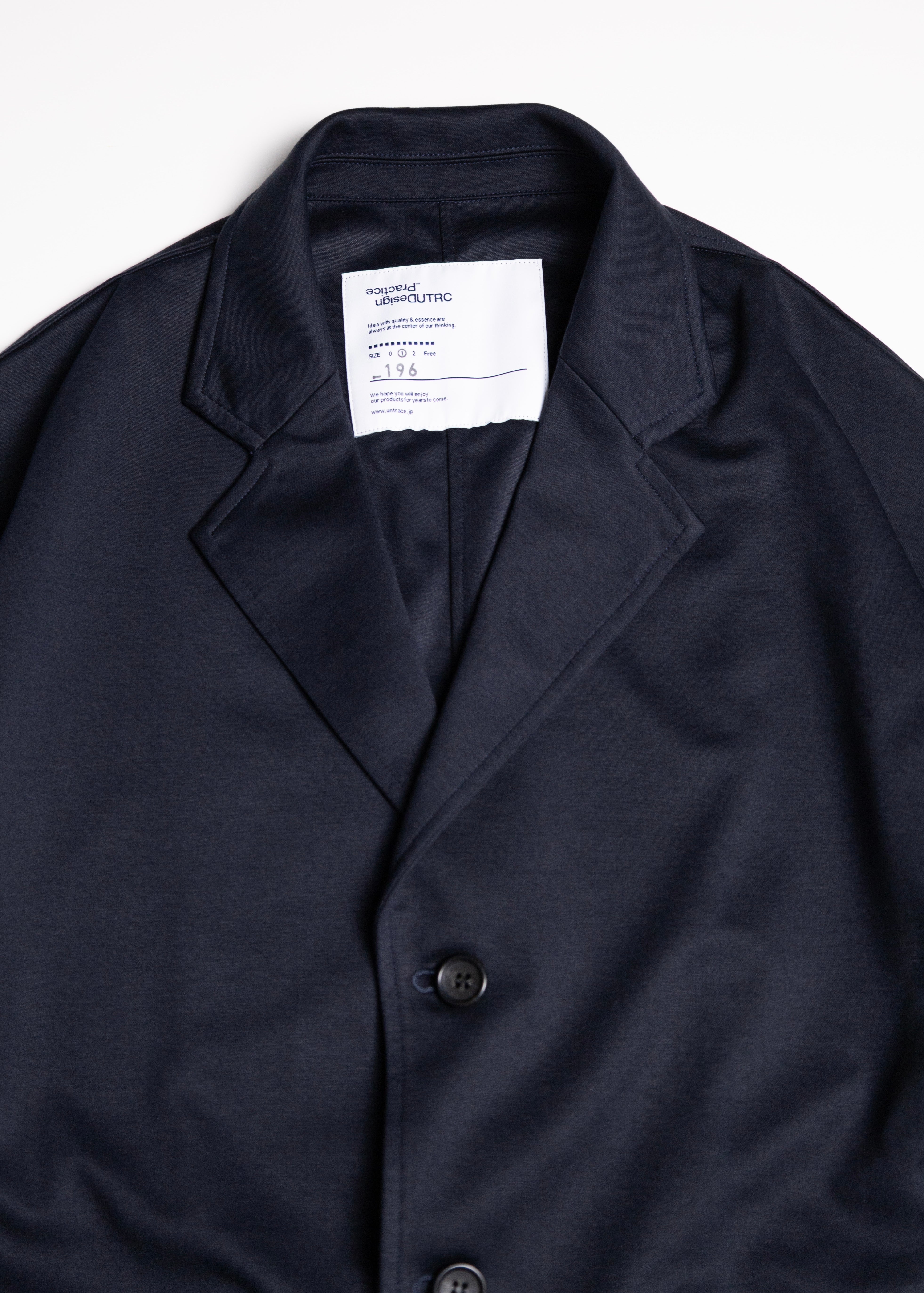 UNTRACE（アントレース）_196 SINGLE SPORTS JACKET – process