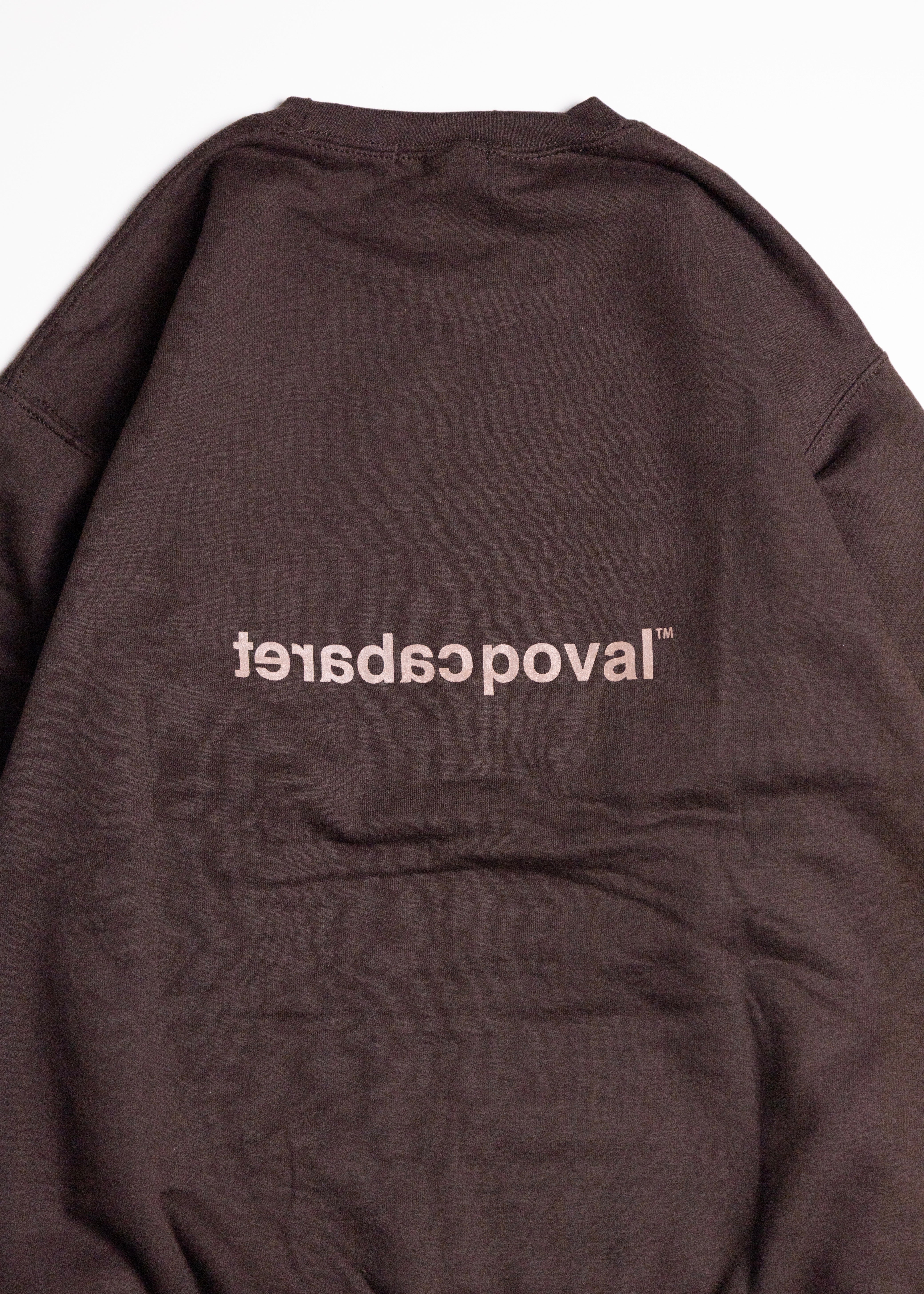 CABARET POVAL（キャバレーポバール）No Crewneck – process