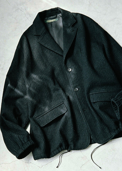 [The DUFFER N NEPHEWS] MILLED WOOL BLAZER