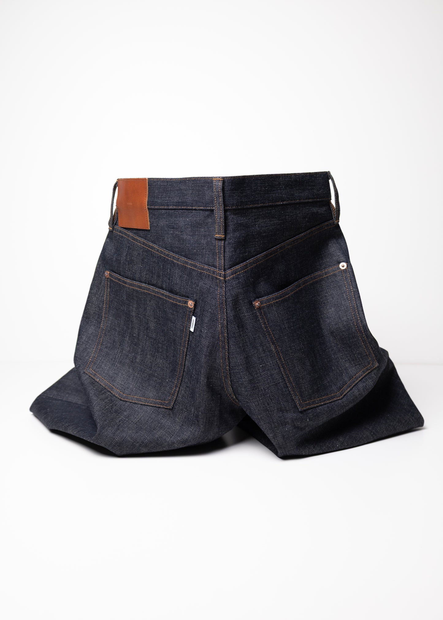 [SUGARHILL] MODERN DENIM TROUSERS WIDE CUT