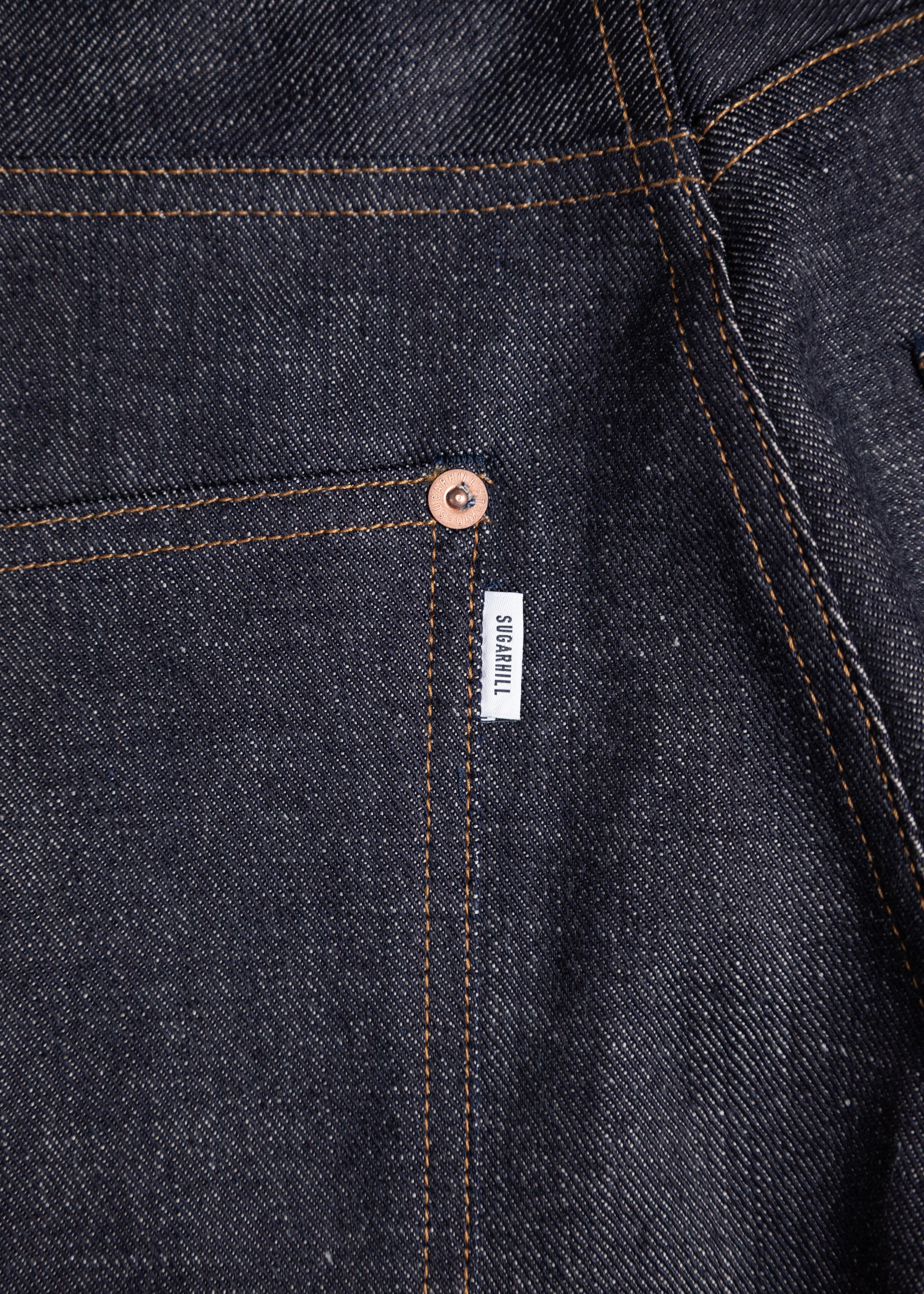 SUGARHILL（シュガーヒル）MODERN DENIM TROUSERS WIDE CUT – process