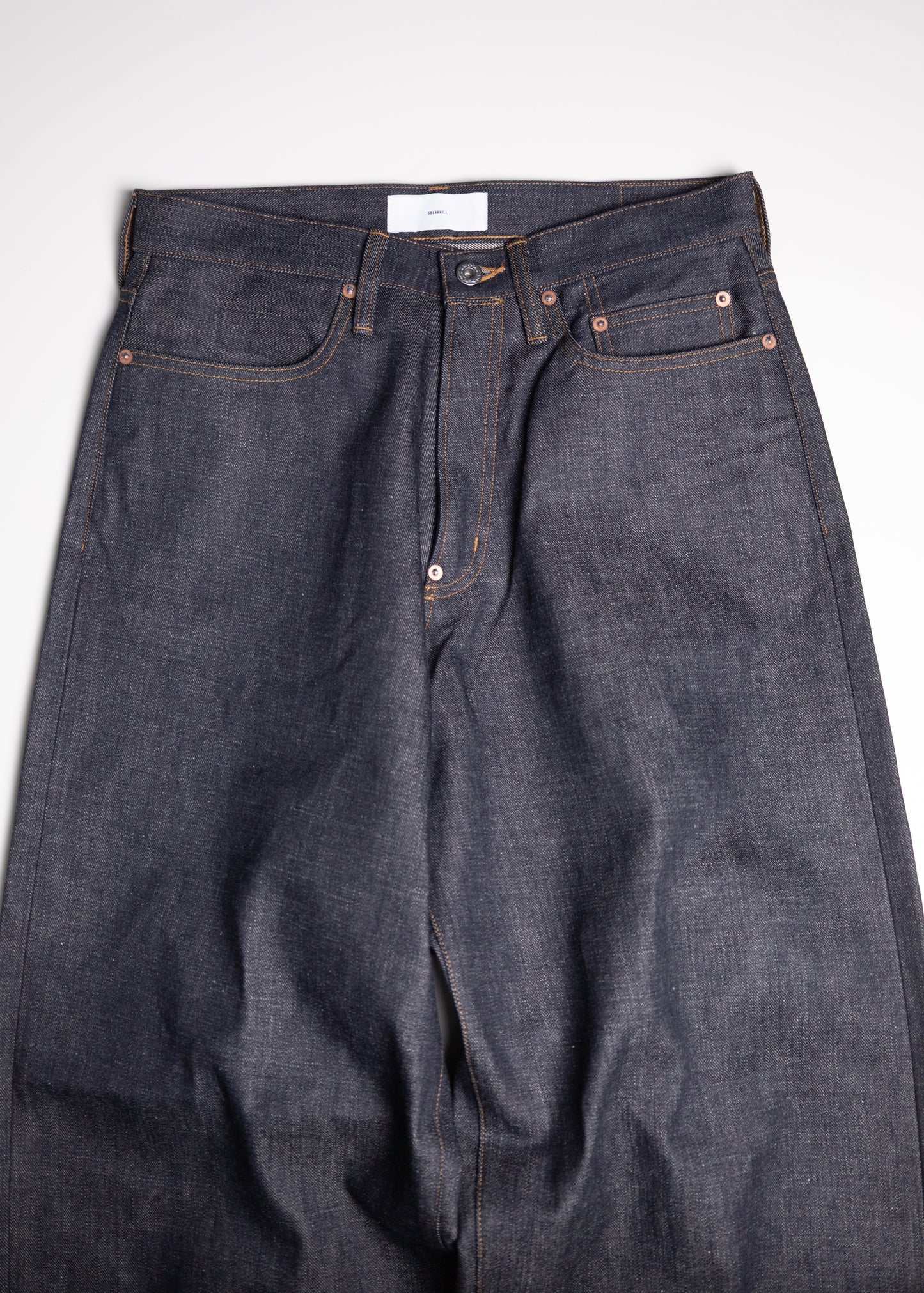 [SUGARHILL] MODERN DENIM TROUSERS WIDE CUT