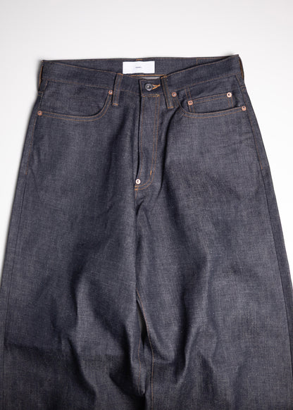 [SUGARHILL] MODERN DENIM TROUSERS WIDE CUT