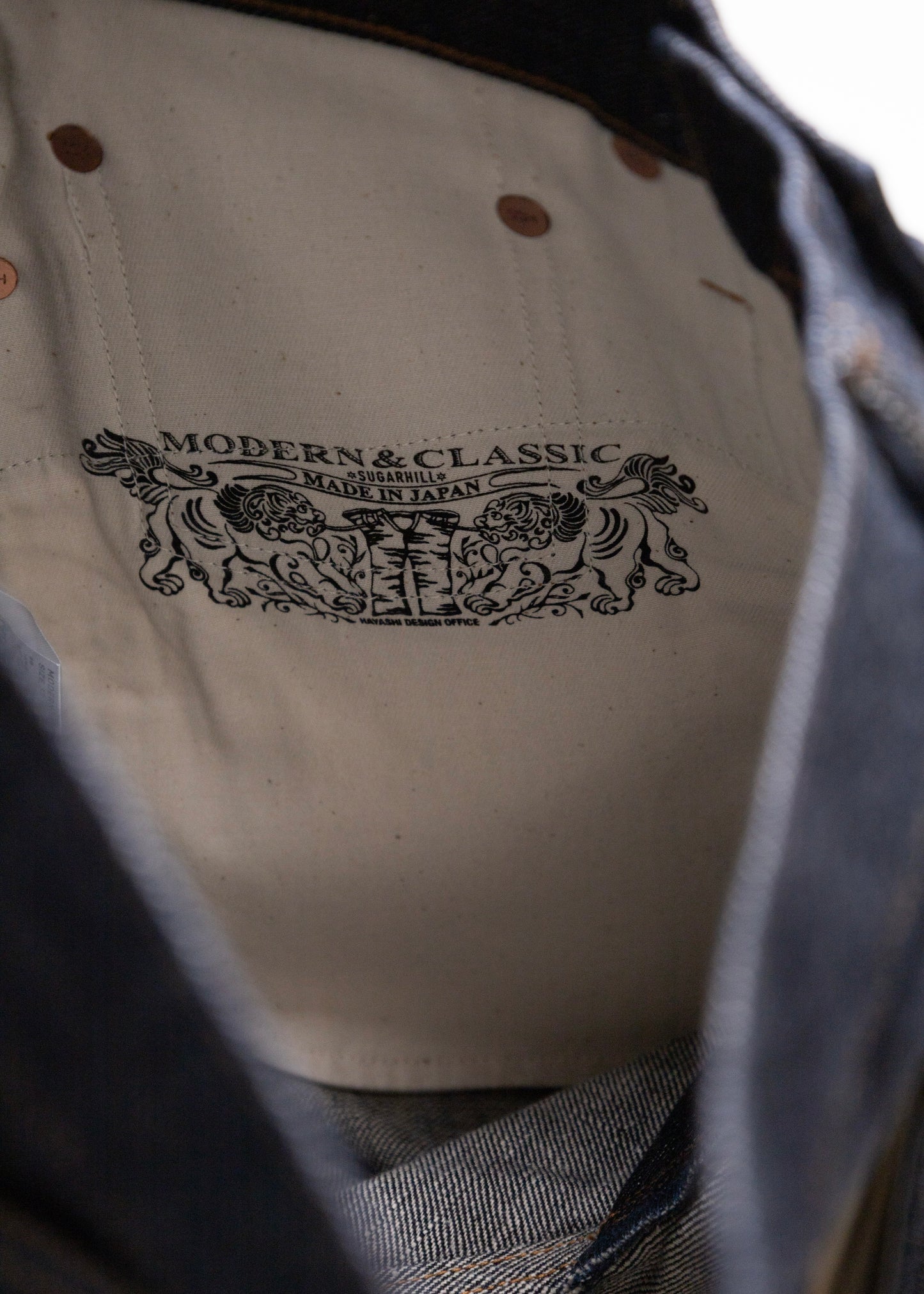 [SUGARHILL] MODERN DENIM TROUSERS WIDE CUT