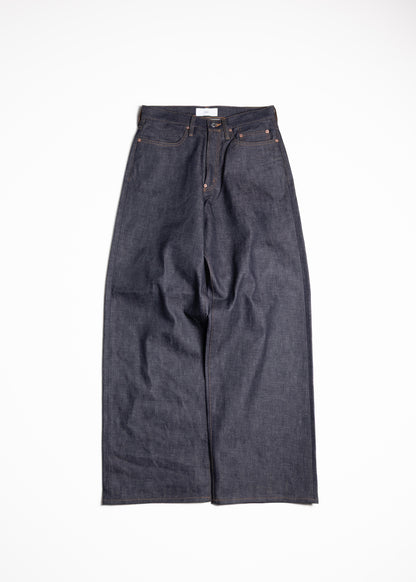 [SUGARHILL] MODERN DENIM TROUSERS WIDE CUT