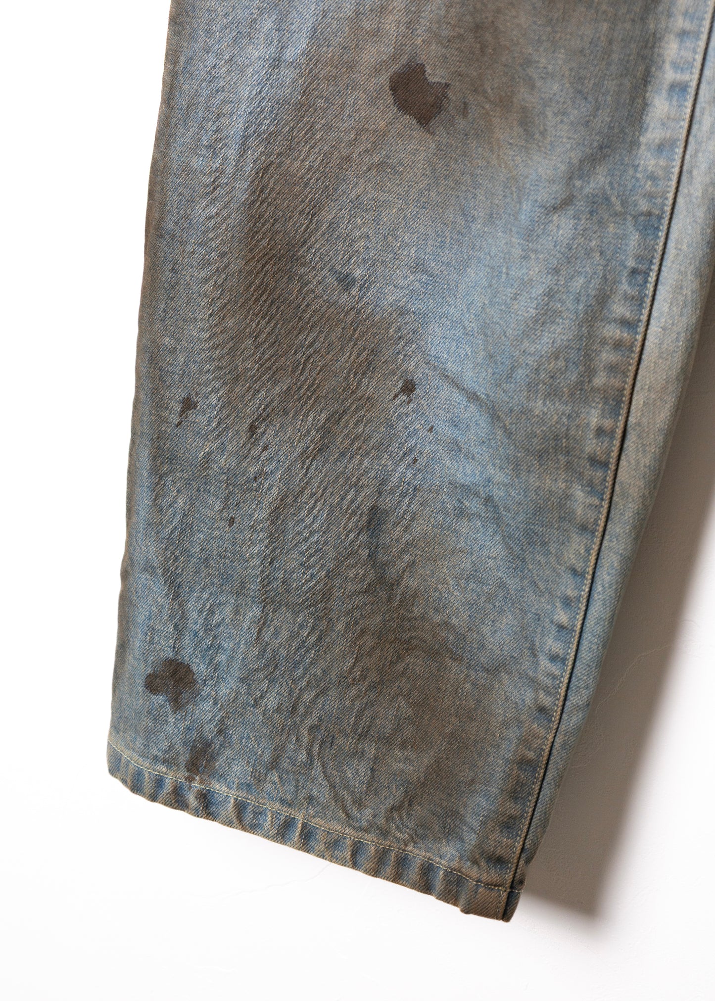 [FAF] NEWCOMMUNE DIRT BAGGY DENIM