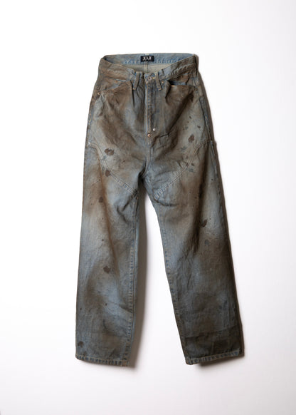 [FAF] NEWCOMMUNE DIRT BAGGY DENIM