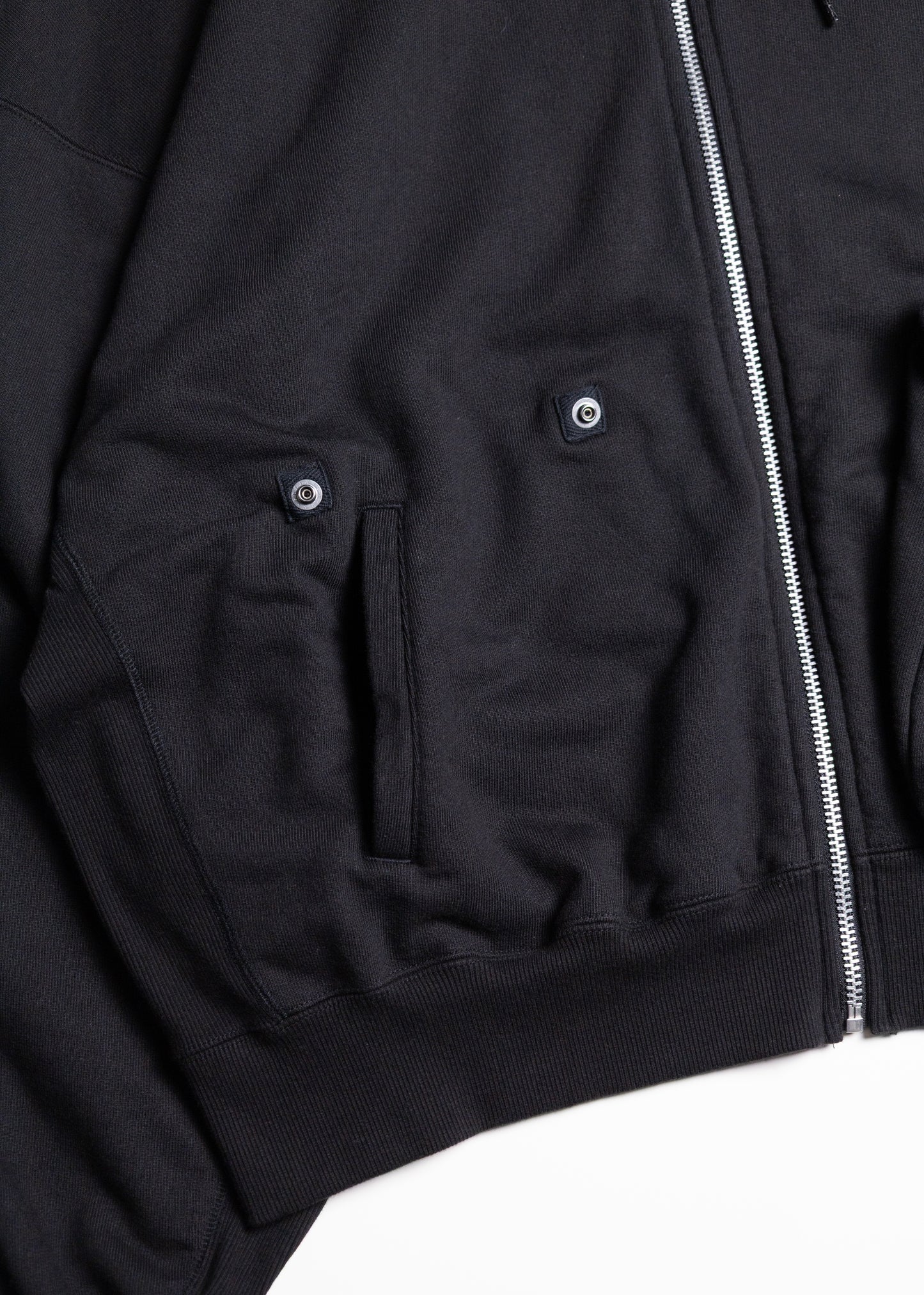 [refomed] "KINCHAKU" ZIPUP HOODIE