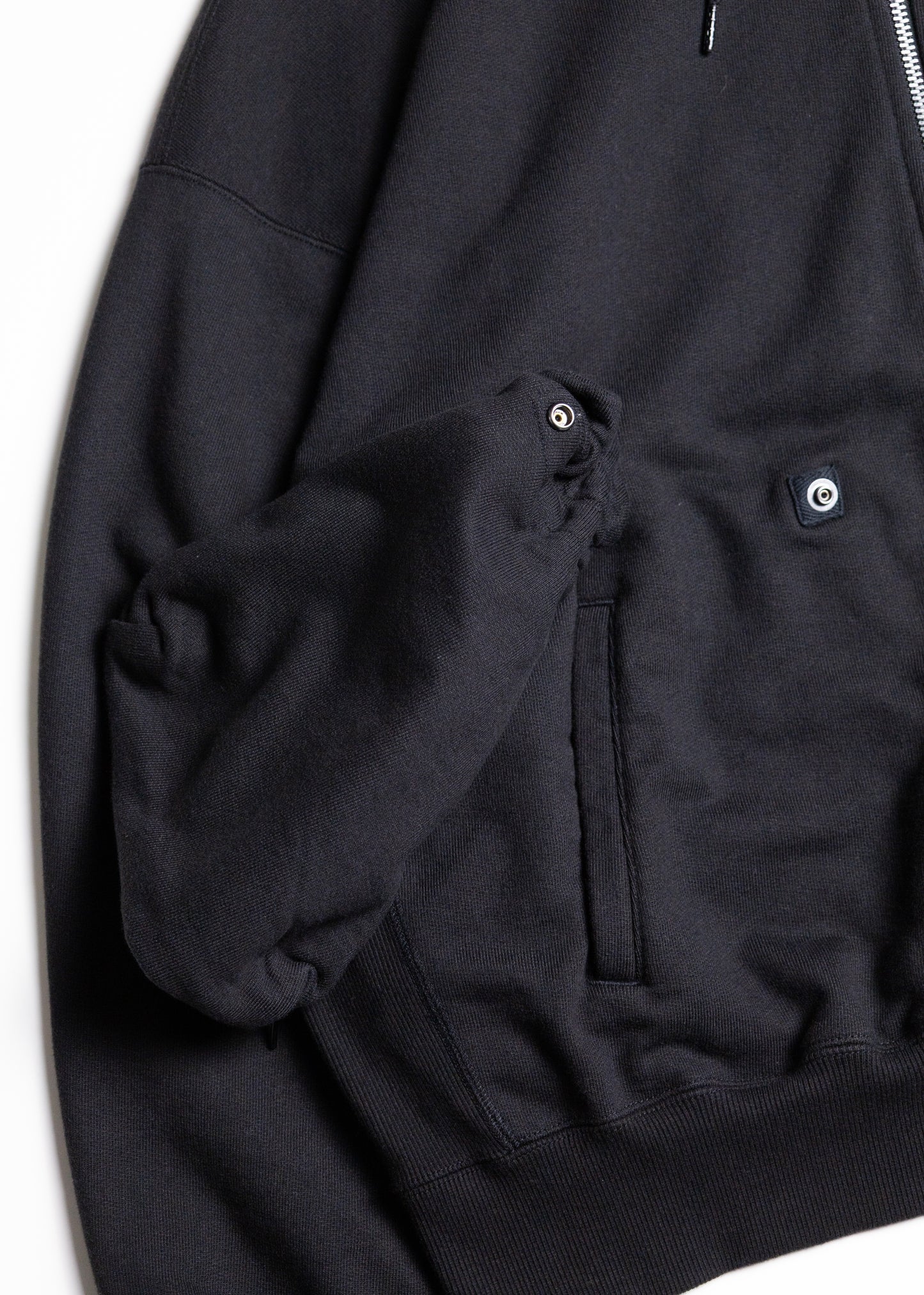 [refomed] "KINCHAKU" ZIPUP HOODIE