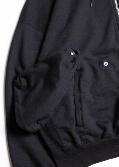 [refomed] "KINCHAKU" ZIPUP HOODIE