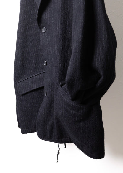 [The DUFFER N NEPHEWS] MILLED WOOL BLAZER
