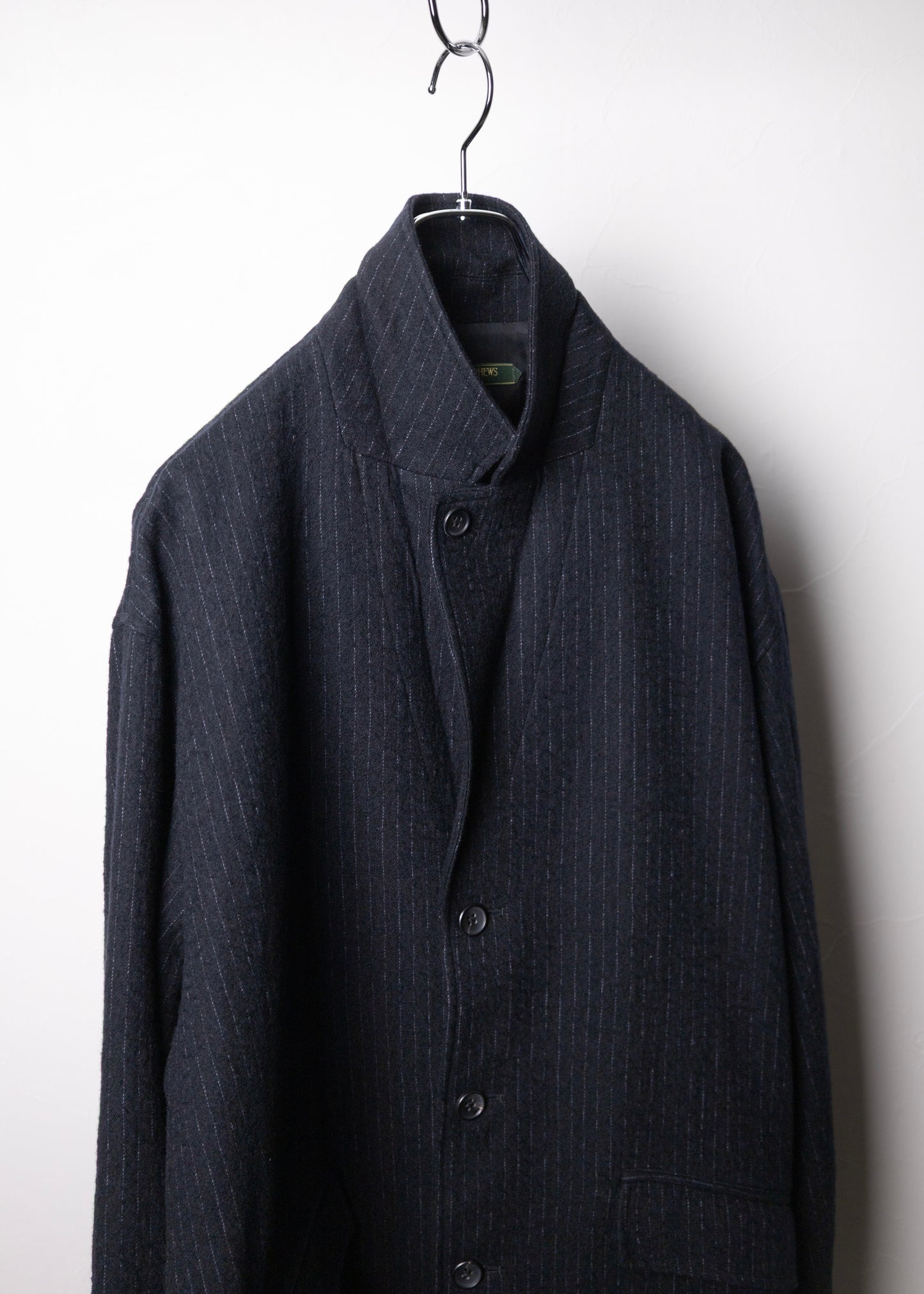 [The DUFFER N NEPHEWS] MILLED WOOL BLAZER