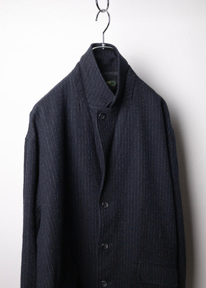 [The DUFFER N NEPHEWS] MILLED WOOL BLAZER