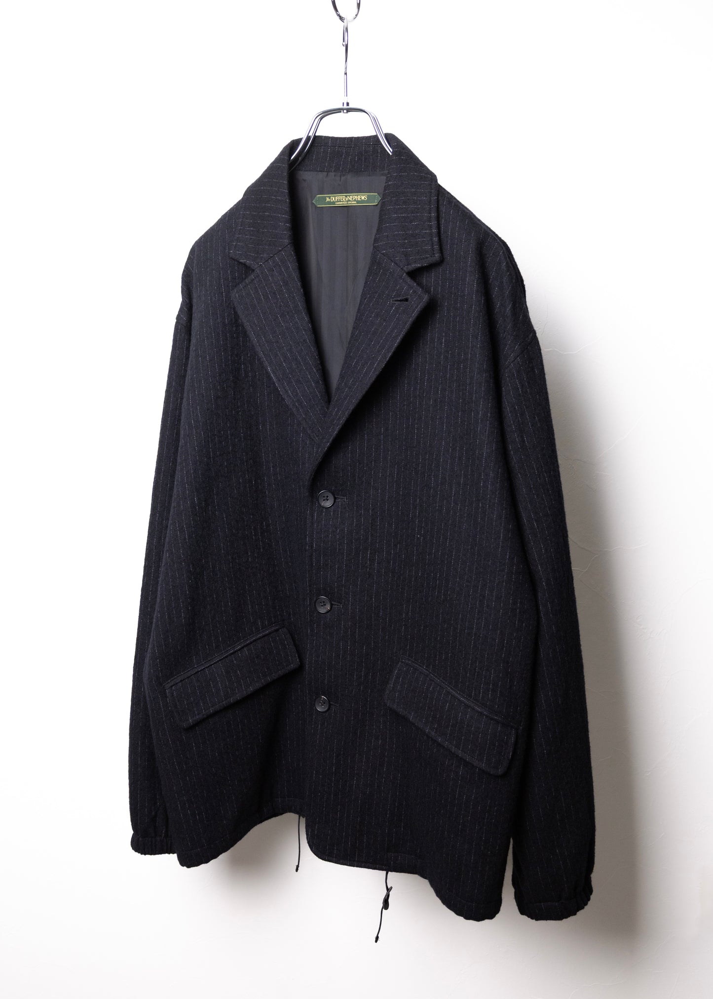 [The DUFFER N NEPHEWS] MILLED WOOL BLAZER