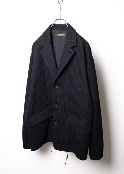 [The DUFFER N NEPHEWS] MILLED WOOL BLAZER