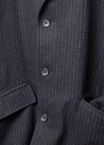 [The DUFFER N NEPHEWS] MILLED WOOL BLAZER