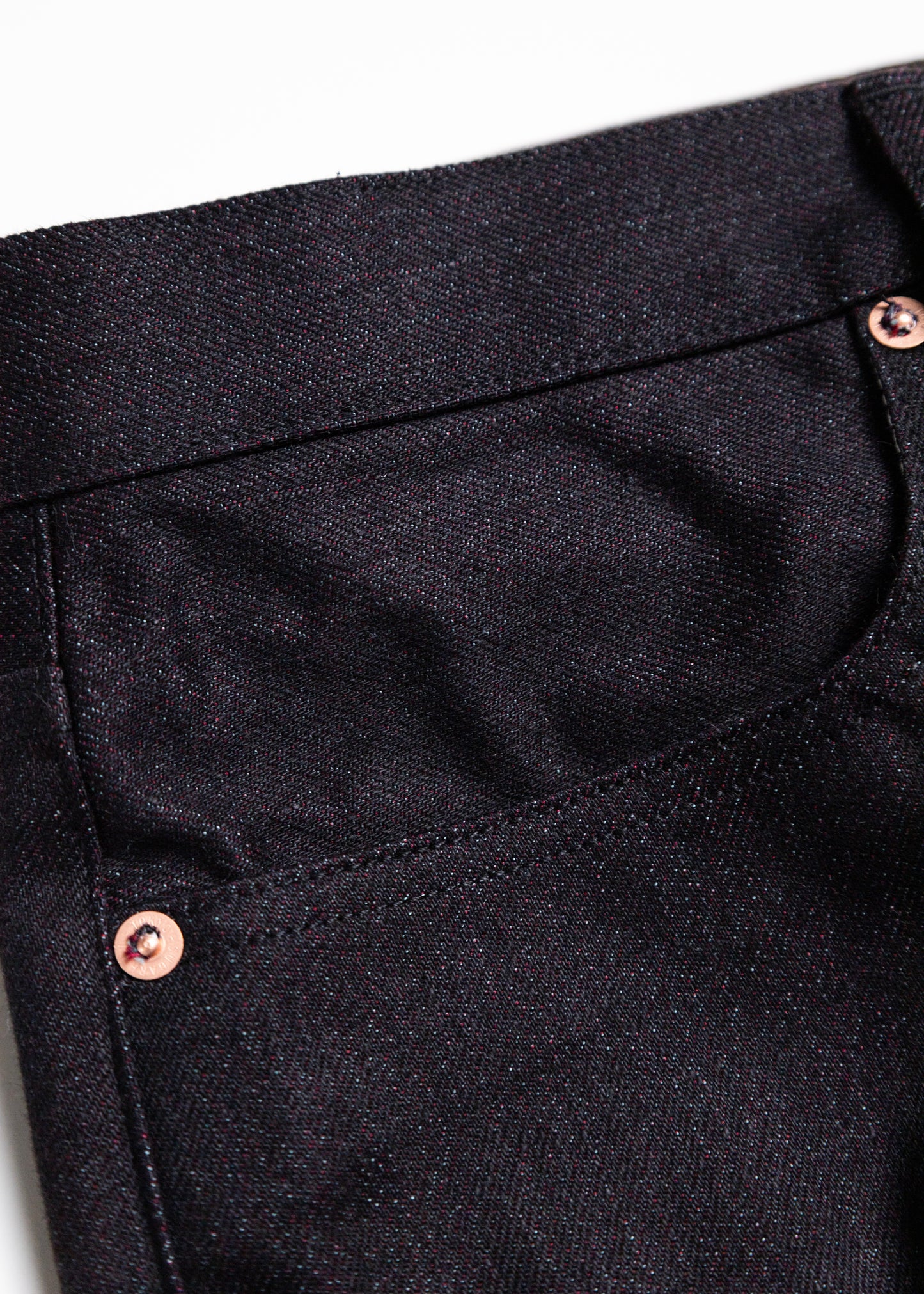 [SUGARHILL] TWISTED HEATHER DENIM PANTS WIDE CUT