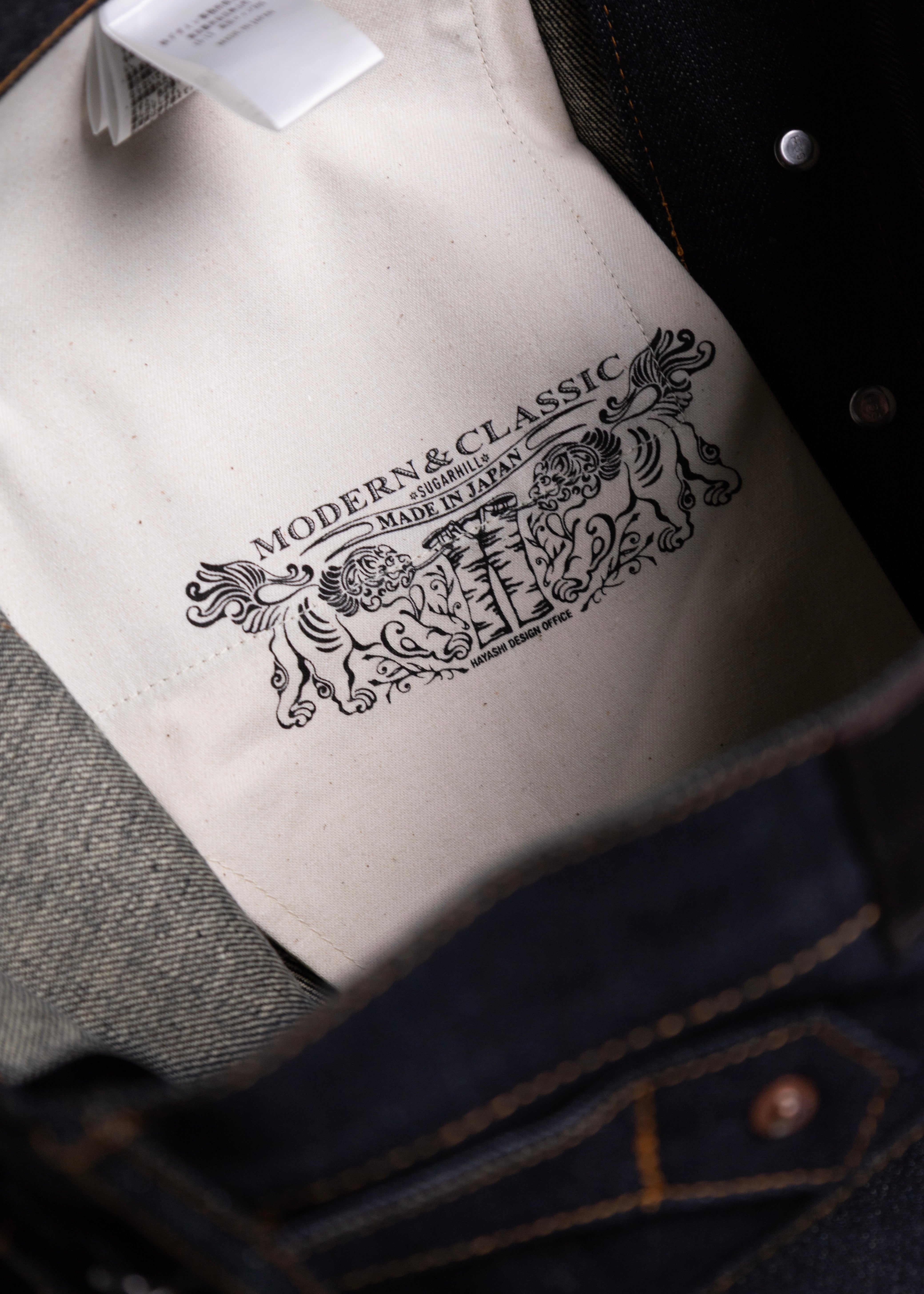 SUGARHILL（シュガーヒル）CLASSIC DENIM PANTS – process