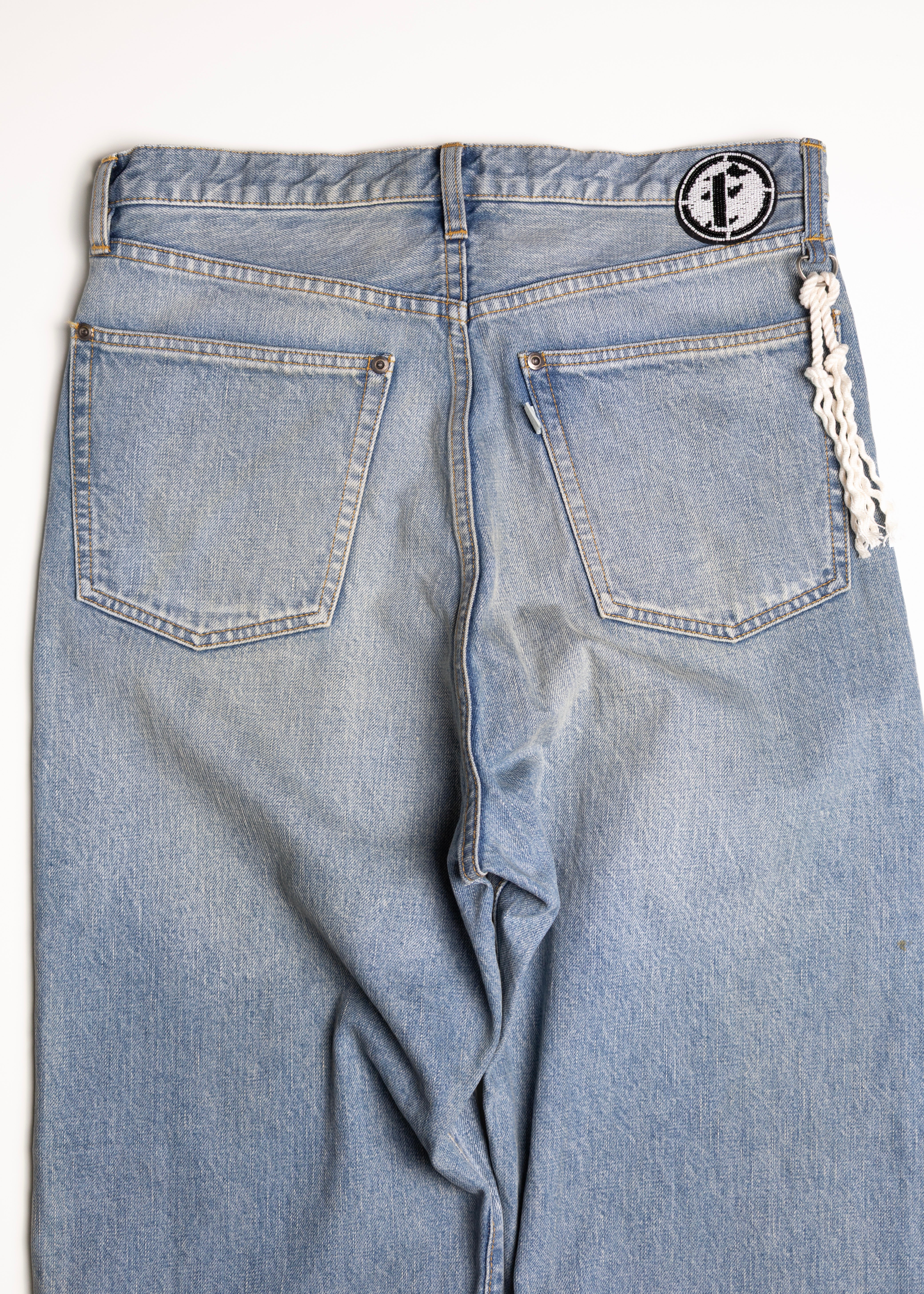 FAF（Fake As Flowers）NEWCOMMUNE DENIM – process