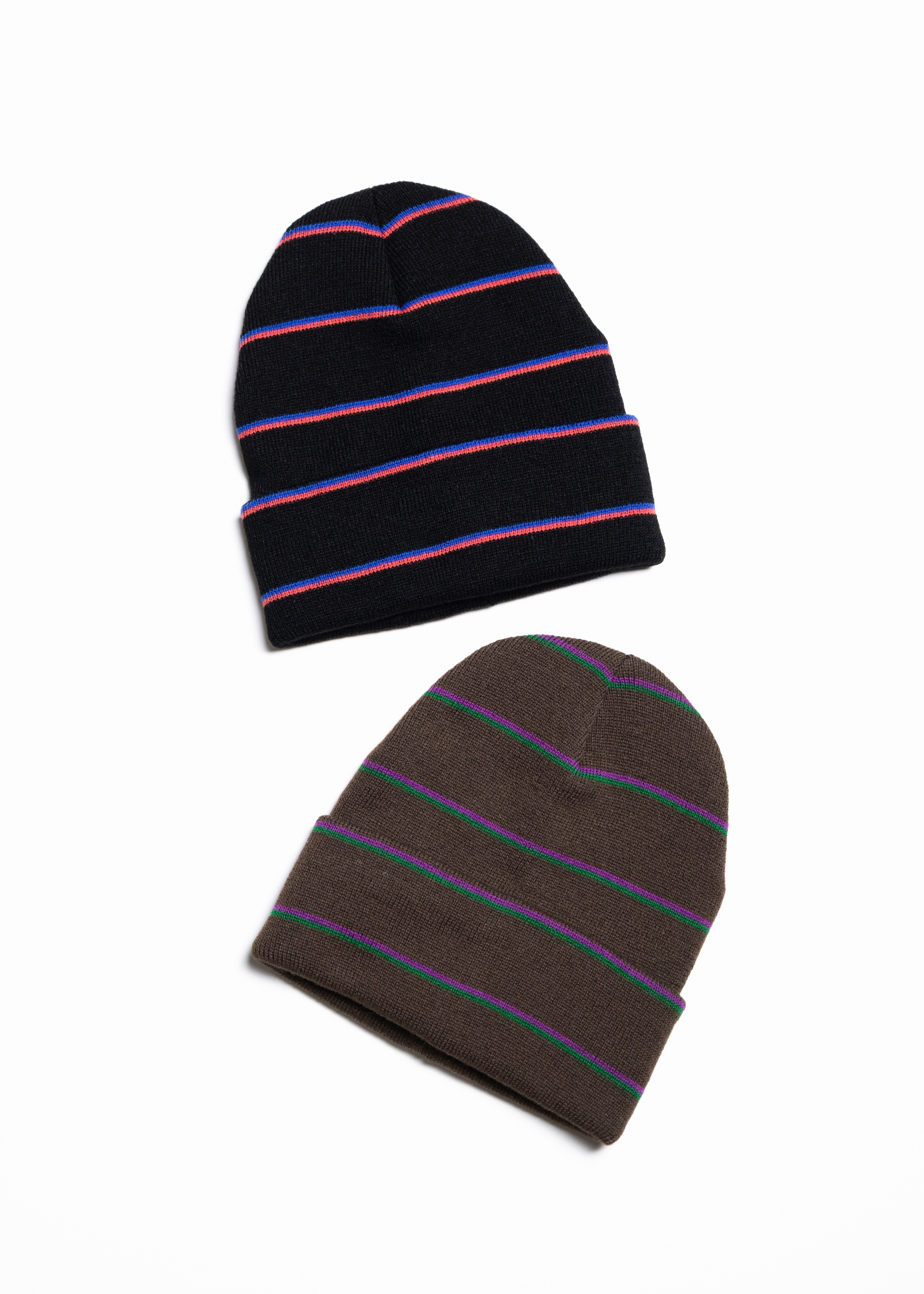 wonderland（ワンダーランド）Striped Knit Hat – process