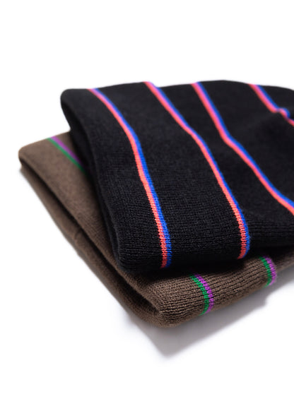 [wonderland] Striped Knit Hat