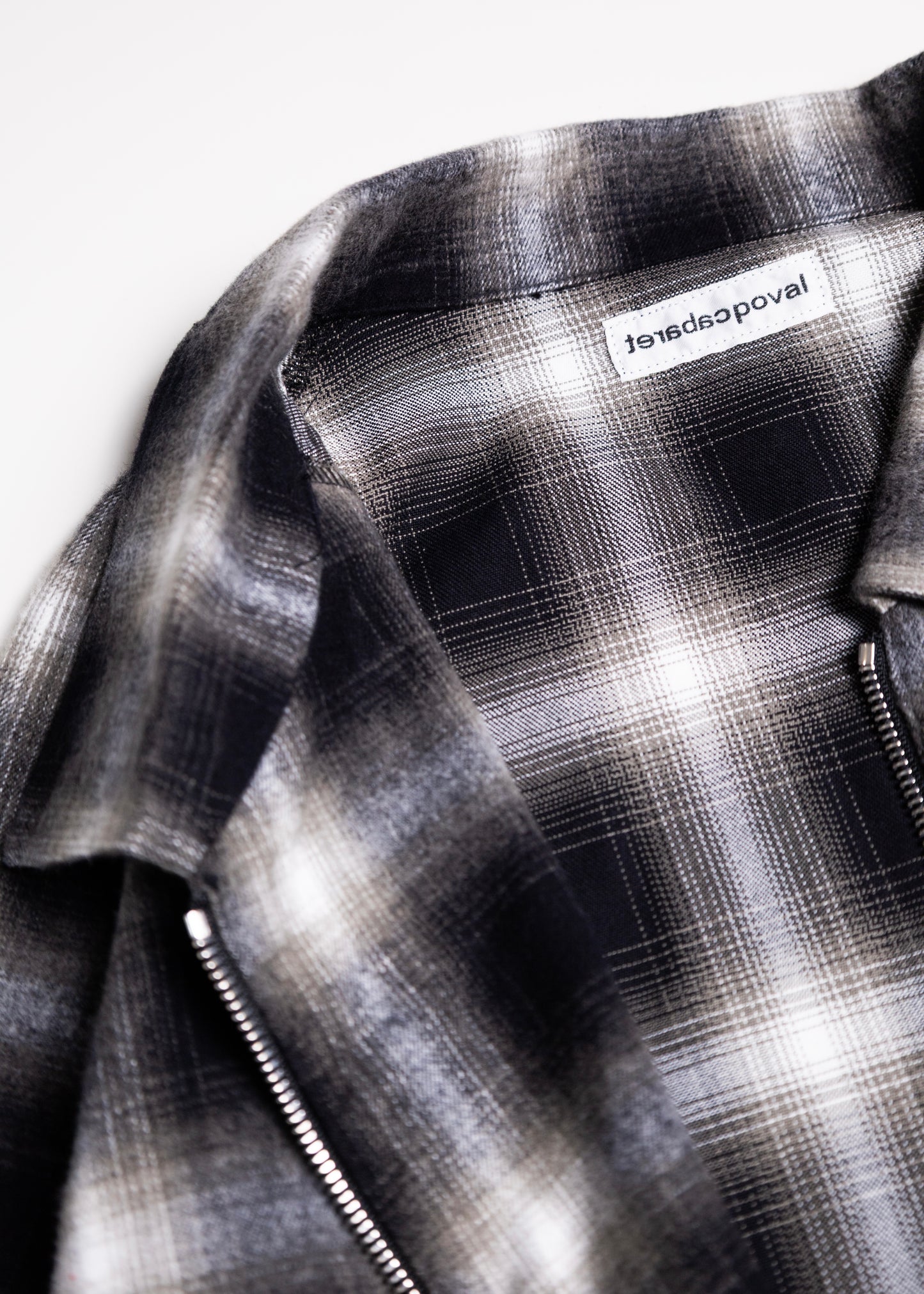 [CABARET POVAL] Ombre Check Drizzler Shirt