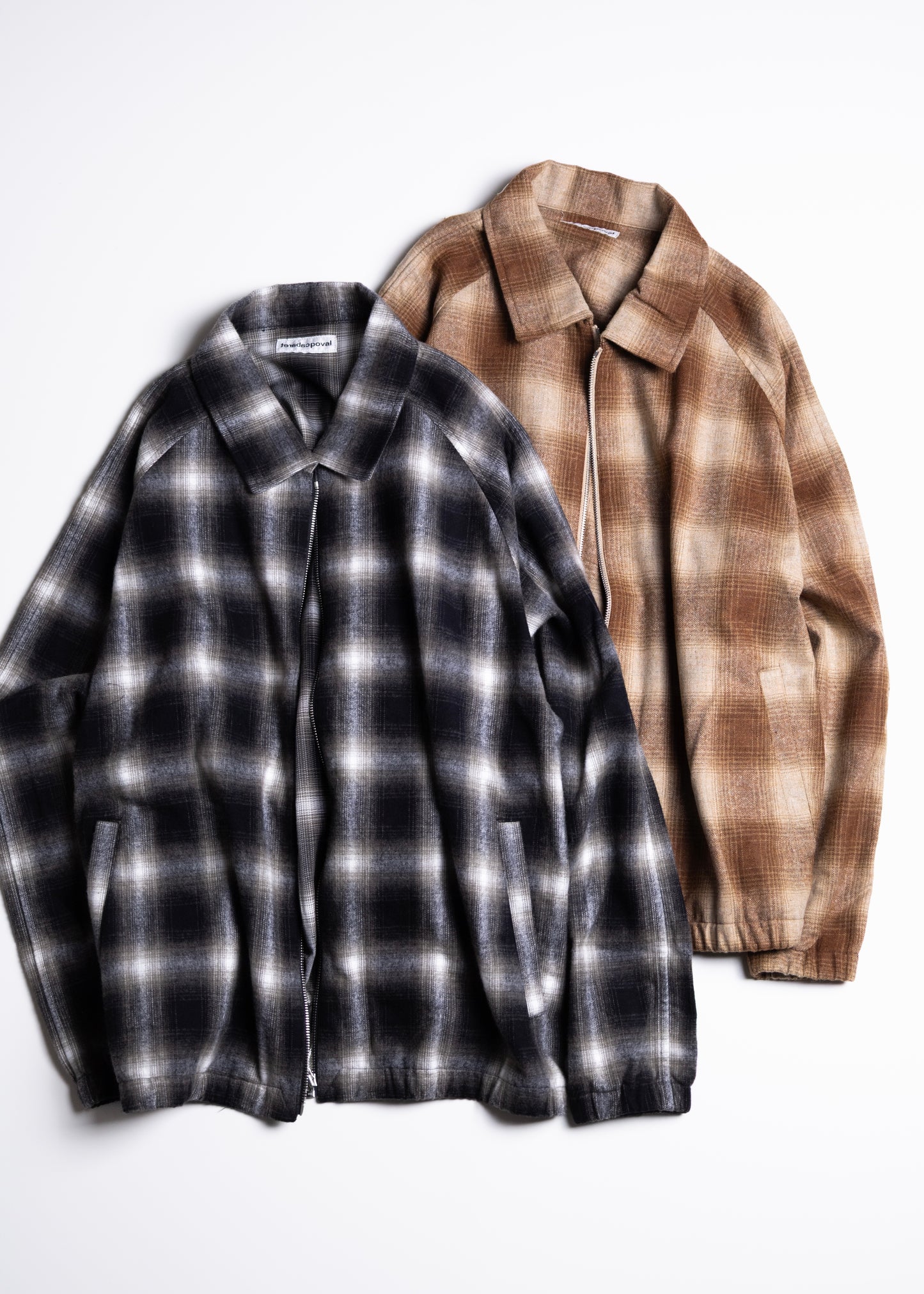 [CABARET POVAL] Ombre Check Drizzler Shirt