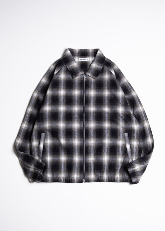 [CABARET POVAL] Ombre Check Drizzler Shirt
