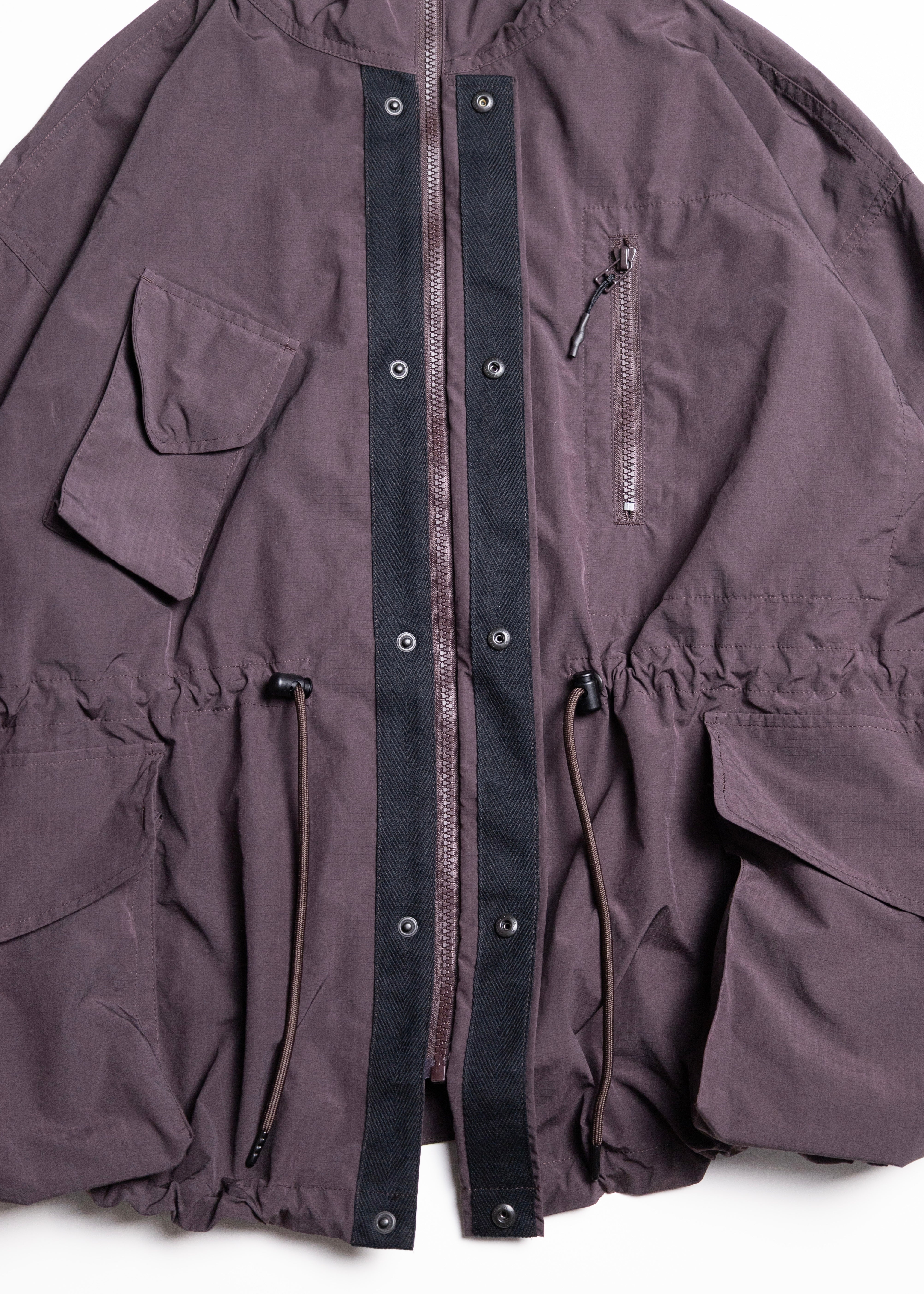 キャバレーポバール NYLON COMBAT JACKET BLACK XL 通販] CABARET POVAL(キャバレーポヴァール) Nylon Combat Jacket 商品