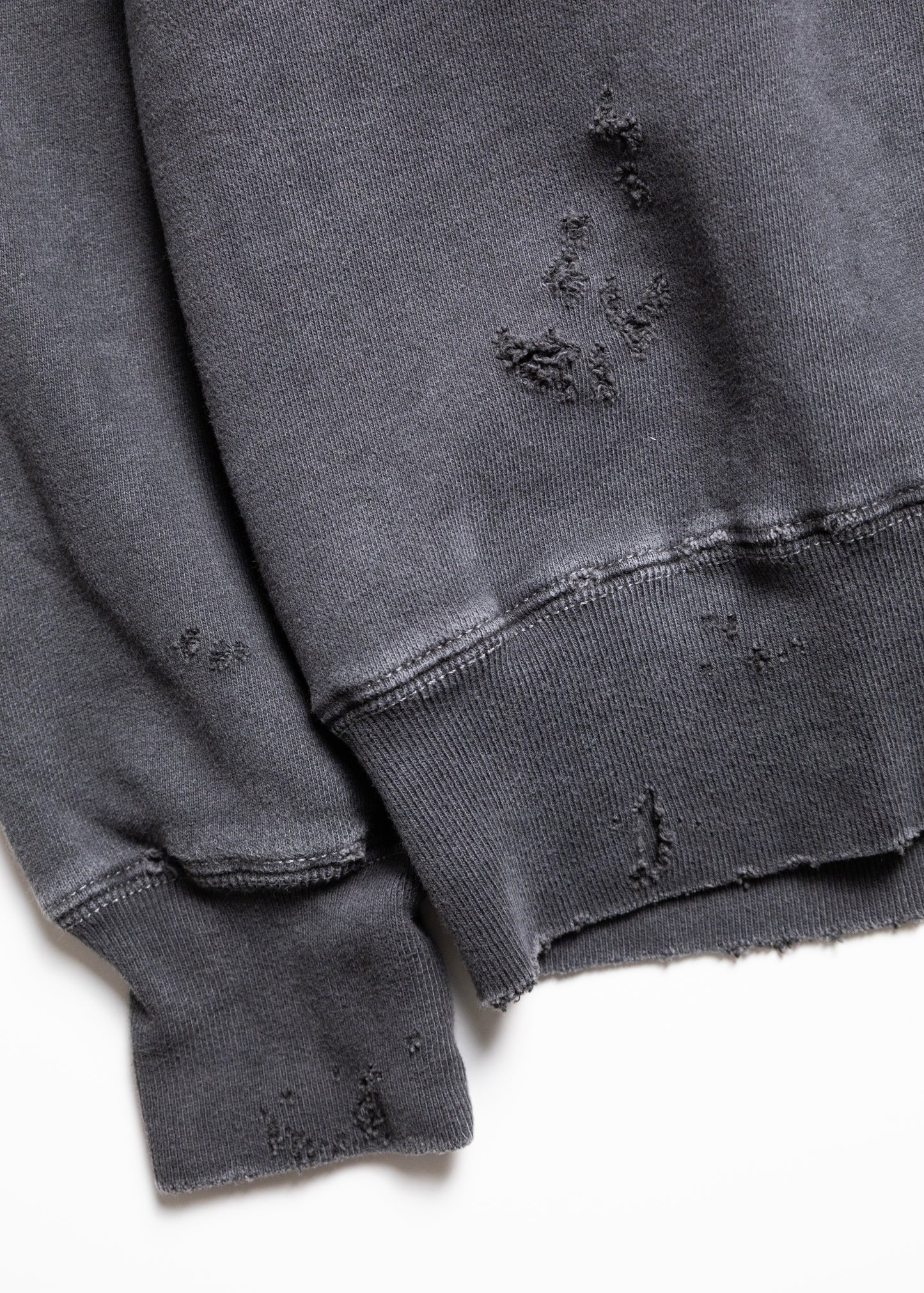 [JIEDA] DAMAGE PIGMENT SWEAT CREW