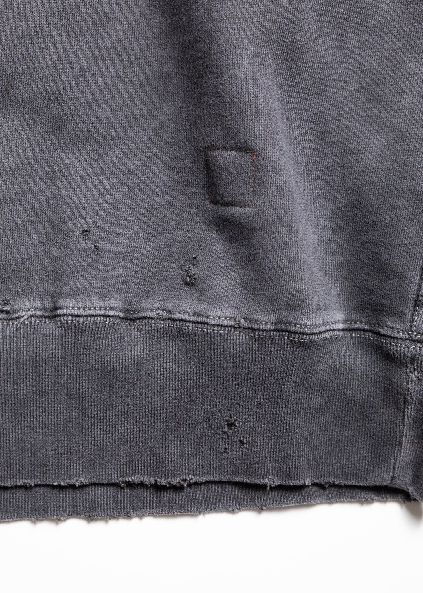 [JIEDA] DAMAGE PIGMENT SWEAT CREW