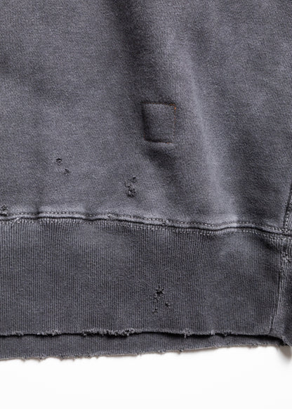 [JIEDA] DAMAGE PIGMENT SWEAT CREW