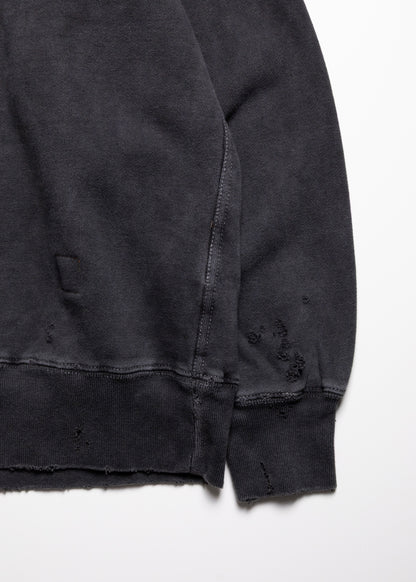 [JIEDA] DAMAGE PIGMENT SWEAT CREW