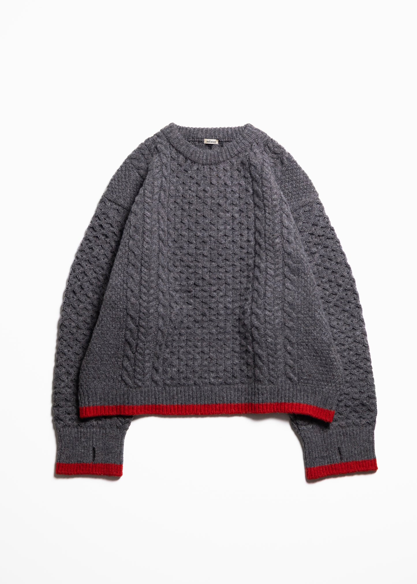 [refomed] "GUNTE" KNIT SWEATER